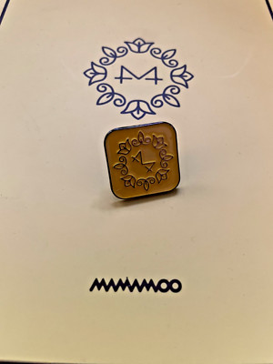 MAMAMOO ''Yellow Flower''  Lot, Photobook + Official Pin Badge - Rare - US Seller