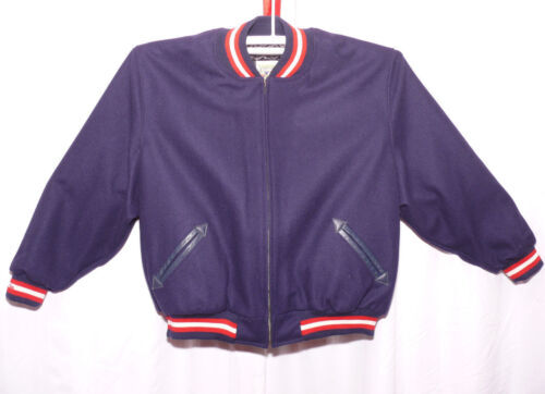 MITCHELL & NESS CHICAGO WHITE SOX WOOL JACKET MENS SIZE 48 MADE IN