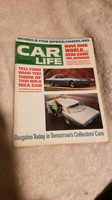 Back Issue of Car Life Magazine August 1968