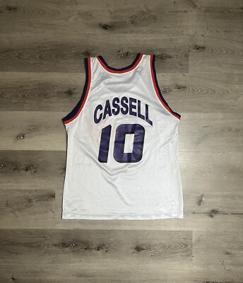 Champion Phoenix Suns Sam Cassell jersey NBA Basketball Vintage sz