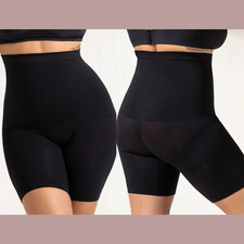 NWT Empetua  XL/XXL  All Day Every Day High-Waisted Shaper Shorts L971