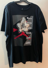 RARE VINTAGE Air Jordan Shirt MED TC5 Graffiti Size XXL 2XL 90s USED GREAT COND