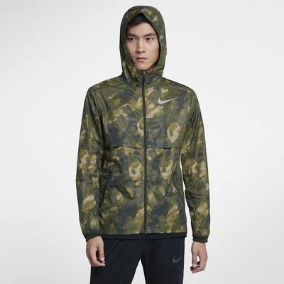 camouflage running jacket