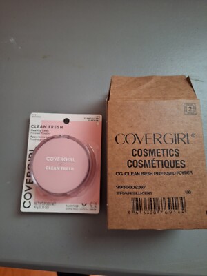 CoverGirl Clean Fresh Healthy Look Pressed Powder #100 TRANSLUCENT 