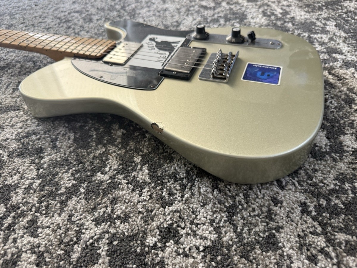 Fender Blacktop Telecaster 2011 MIM HH Inca Silver Maple Fretboard