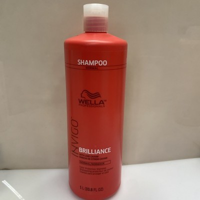 Wella Invigo Brilliance Color Protection Shampoo - Fine / Normal Hair 33.8 Fl Oz