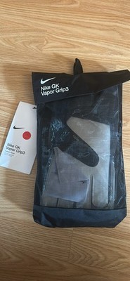 Nike GK Vapor Grip3 Goalkeeper Gloves Sz 10 Black/White