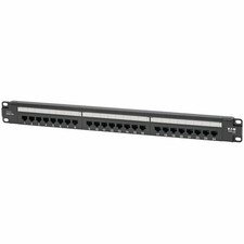 Tripp Lite Cat6 PoE Patch Panel 24-Port - Rack-mountable - TAA Compliant
