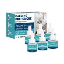 Cat Calming Pheromones Diffuser Kit  Refill, Anti-Anxiety Treatment For Pets