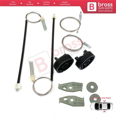 Fensterheber Satz Hinten Links Rechts für Peugeot 206 CC 2D T16 2000-2008 2-T...