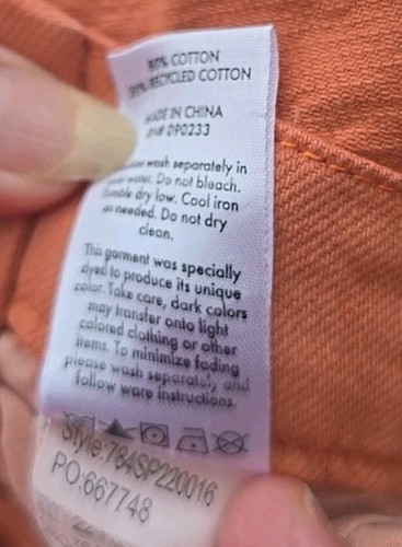 NEW PACSUN Kids BIB SHORT-ALLS Jean Denim Carpenter Sz 12 Dk Coral - Picture 11 of 11