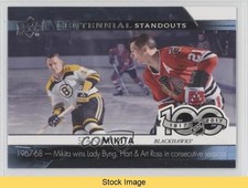 2017-18 Upper Deck Centennial Standouts Stan Mikita #CS-21 HOF READ 5jx