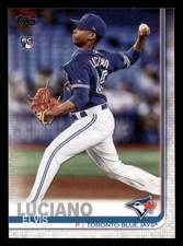 2019 Topps Update Elvis Luciano #US74 RC Toronto Blue Jays