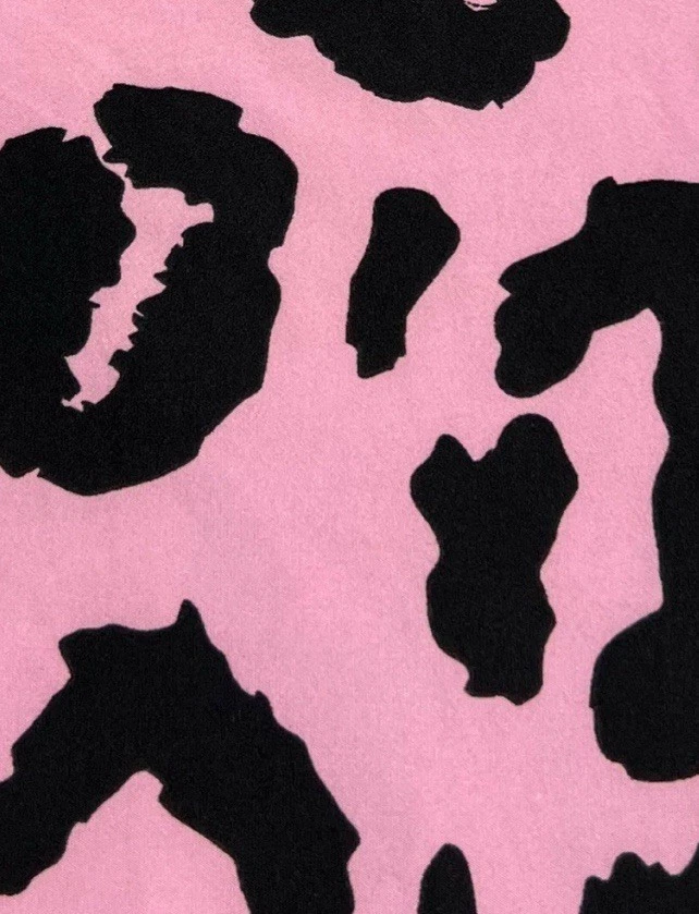 LuLaRoe Leggings TC Tall Curvy Fun PINK BLACK Wild LEOPARD CHEETAH Sexy Animal - Imagem 3 de 4