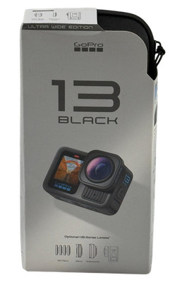 GoPro Hero 13 Black / Ultra Wide Edition / 4K/60 Action Cam / Wasserdicht / Neu