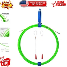 Versatile Fish Tape Wire Puller with Fastener - 32FT for All Your Wiring Needs