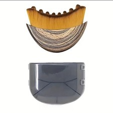 Portable Dry Facial Brush Soft Bristle Face Exfoliating Lymphatic Massage Sculpt