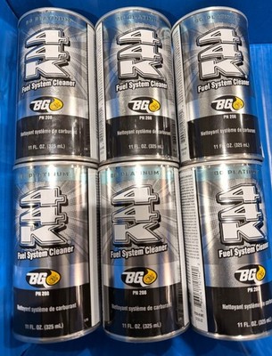 BG 44k PLATINUM FUEL SYSTEM CLEANER PN 208 6 PACK