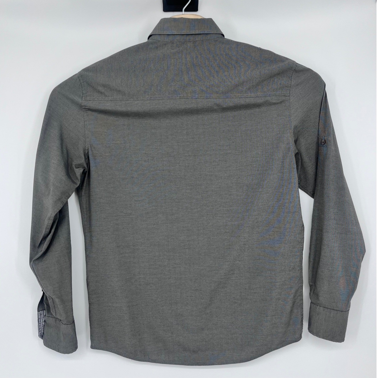 Sovereign Code Button Down Shirt Mens Medium Char… - image 3