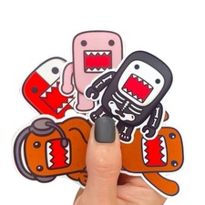 Domo 2 Waterproof Sticker 5 Pack Assorted Stickers