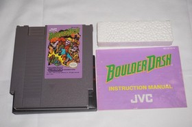 Boulder Dash (Nintendo NES) completo di scatola CIB