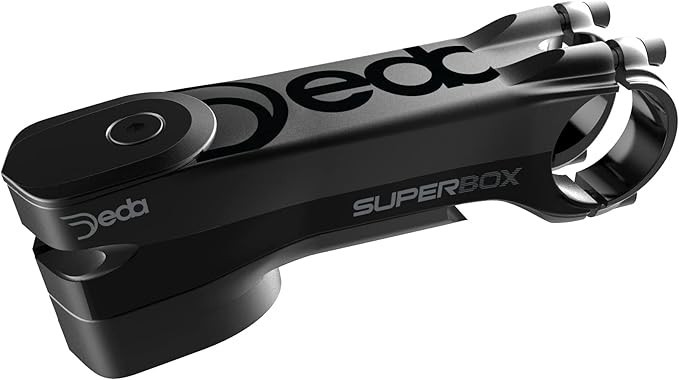 Deda Elementi Superbox Alloy Road Bike Stem 31.8 x 100mm -8&deg; 1 1/8" Integrated
