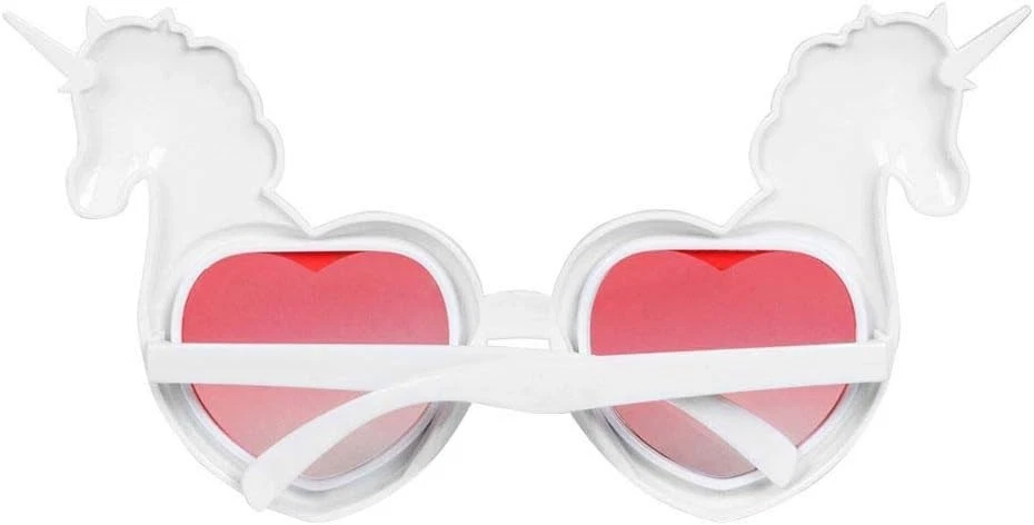Boland 50030 - Occhiali da festa con unicorno, occhiali divertenti, scatola foto - Immagine 4 di 4