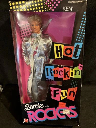Mattel 1986 Barbie and The Rockers Doll Ken New in Box