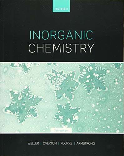 Inorganic Chemistry,Mark Weller, Tina Overton, Jonathan Rourke .