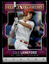 2014 Panini Elite Extra Edition #19 Cole Lankford Status Purple #/150 card