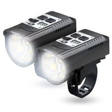 2pcs USB Rechargeable LED MTB Bicycle Light Racing Bike Front Headlight Cycling