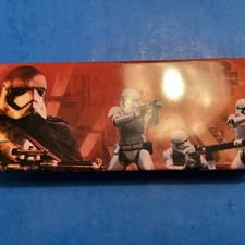 Star Wars the Force Awakens Tin Pencil Box Portable Carry All Case