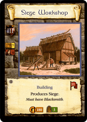 Siege Workshop (Far East) - Limited - Age of Empires II