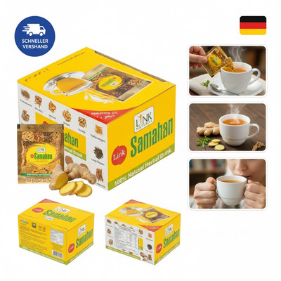 Link Natural Samahan Tee   Direktversand aus Deutschland   100% 25 Beutel (100g)