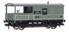 33-306B Bachmann OO Gauge 20 Ton Toad Brake Van W68476 in BR Grey (Pre-Owned)