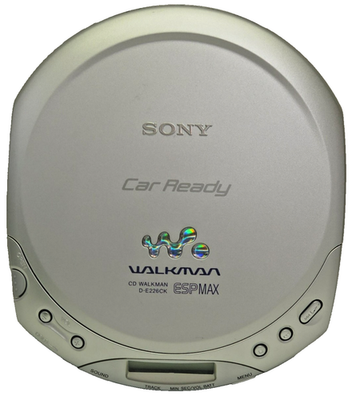 Sony Walkman ESPMAX D-E226CK Portable CD Player with Car Kit