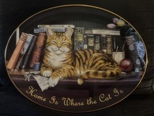 Bradford Exchange 2002 Dickens "Kitty Corners" Plate Geoffrey Tristram Cottage