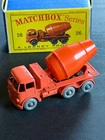 Moko Lesney Matchbox 1961 #26B Cement Lorry V N Near Mint in D2 box all original