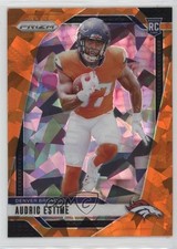 2024 Panini Prizm Rookies Orange Ice Prizm Audric Estime #306 p8v
