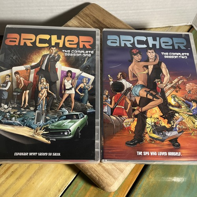 #ad #ad Archer DVD Seasons 1 amp; 2 Complete Spy Espionage 4 Discs $14.90
