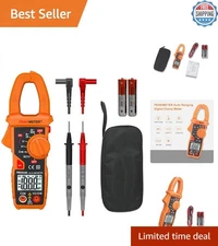 Safety Certified Auto-Ranging Clamp Meter with Diode & Resistance Functions