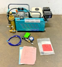 Bauer Junior II GP 2 Scuba Diving High Pressure Air Compressor Honda Gas 5.5 HP