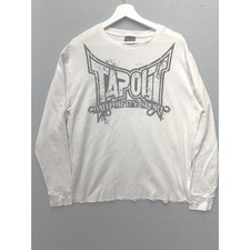 Tapout VTG Y2K MMA Thermal Long Sleeve Shirt 2XL Made in USA Waffle Knit Graphic