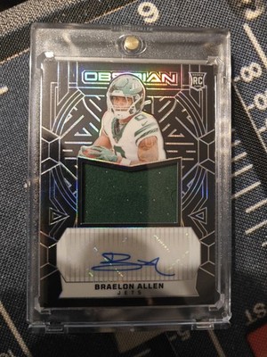 2024 Panini Obsidian - Rookie Jersey Autographs Braelon Allen #RJJ-BAN / 299