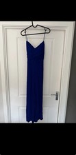 Karen Millen Cobalt Blue Dress UK 8 Evening Occasion Wedding Guest Prom