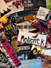 Real ALTERNATIVE ROCK Promo Stickers Customize STICKER Order- Pick 1 or multiple