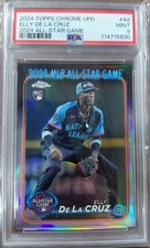 Topps 2024 Chrome Update Elly De La Cruz All-Star Game Rookie PSA 9 ASGC-44 Reds