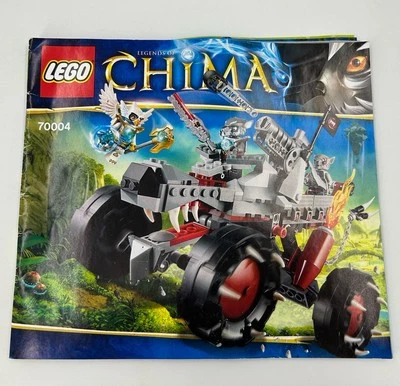 Lego Chimas 70004 Instructional Manual Only 2013 - Image 1 of 2