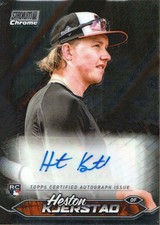 2024 Stadium Club Baseball Chrome Autographs #SCCAHK Heston Kjerstad Auto