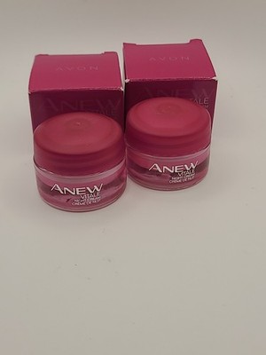 2x New Avon Anew VITALE Night Cream, Discontinued (0.5 oz) 1 Oz Total NEW In Box